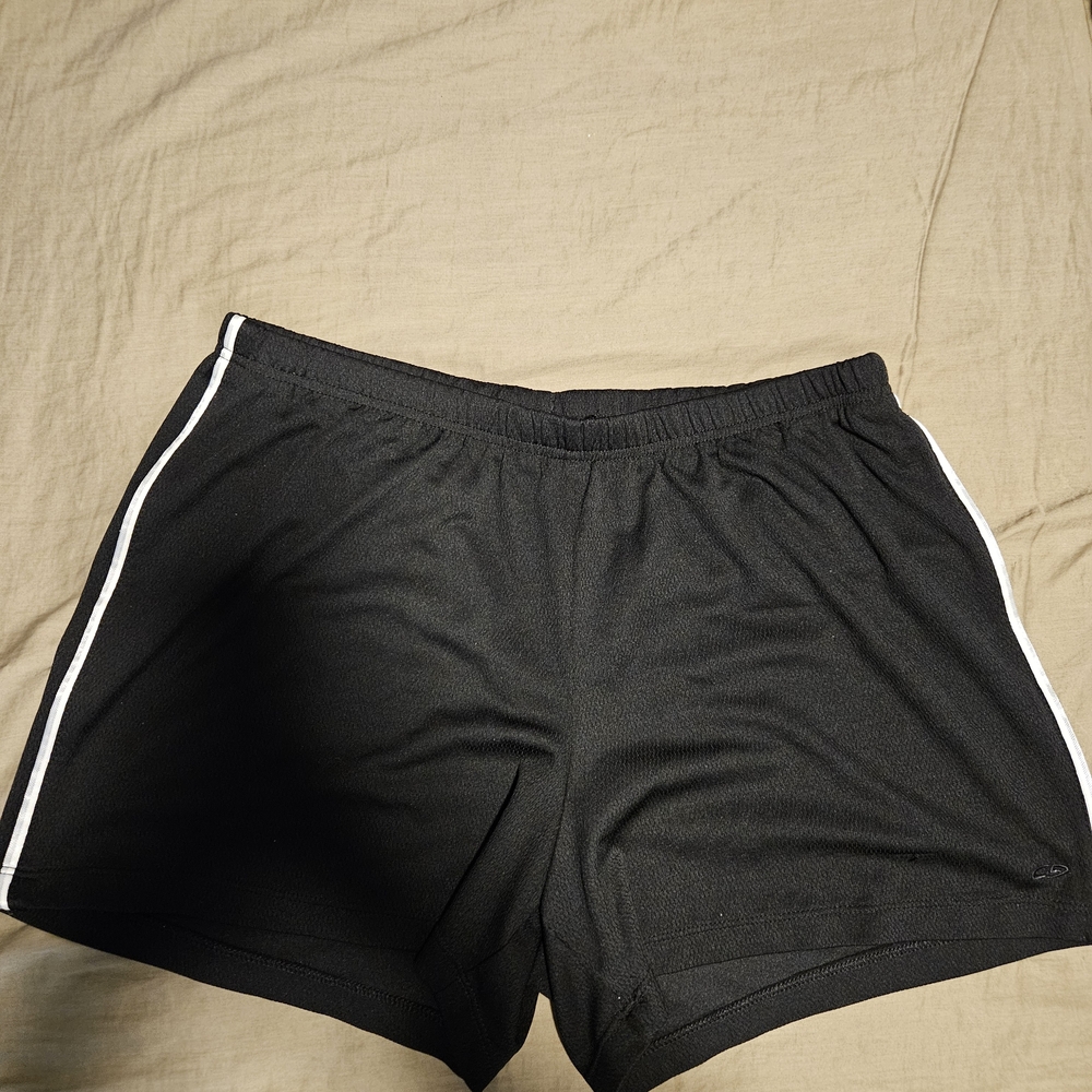 Champion Black Polyester Shorts